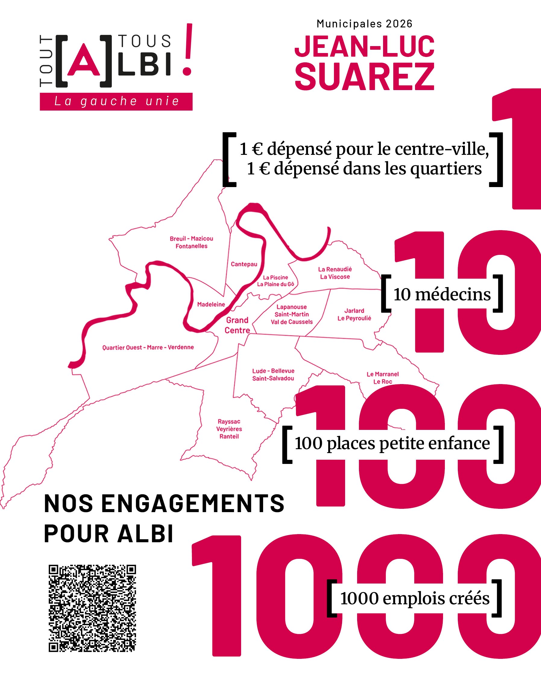 Quartiers 1,10,100, 1000